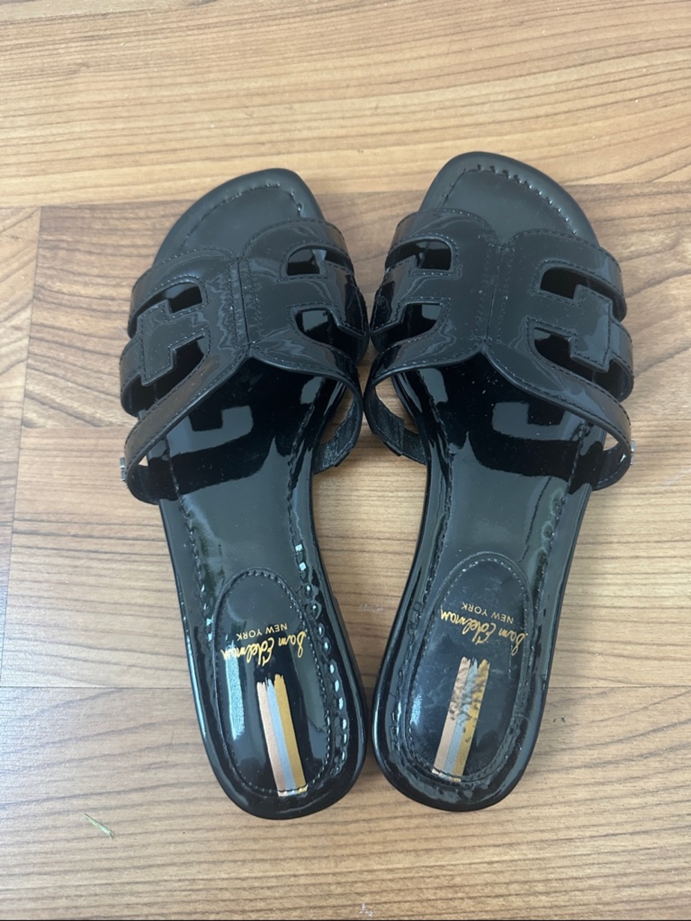 Sam Edelman Bay Cutout Slide Sanda 6.5 - Picture 3 of 7